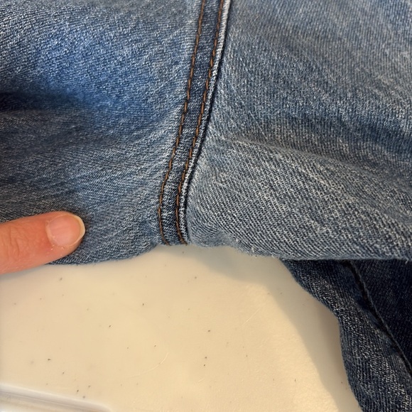 Maternity Relaxed Fit Classic Blue Jeans - Picture 8 of 8